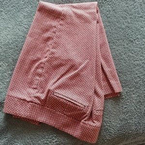 Loft Like New Cropped Ankle side zipper slacks